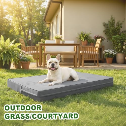 Waterproof Dog Bed Washable Wipeable, Orthopedic Medium Crate Pad 30" - Image 6