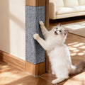 Wall Cat Scratcher for Indoor Cats, Corner Furniture Protector Light Grey by REFLYING