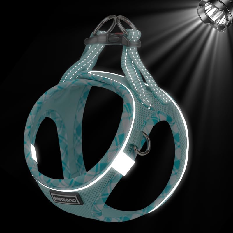 Mercano Soft Mesh Dog Harness and Leash Set, Step-in Reflective Breathable - Image 6