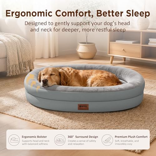 Waterproof Orthopedic Dog Bed for Large Dogs - Image 2