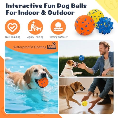 HIPPIH Dog Balls Tennis Balls, Dog Chew Toys - Image 7