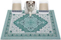 Glittme Cat Litter Mat with Non-Slip Bottom Litter Box Mat 40"X30" Litter by Glittme