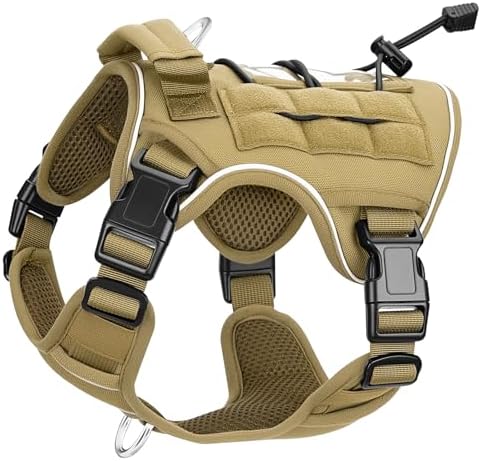 Heavy-Duty Tactical Dog Harness by Bruvoalon