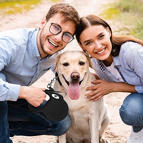 16 ft Retractable Dog Leash for Large Dogs up to 110 lbs, Tangle-Free Nylon Tape - Image 5