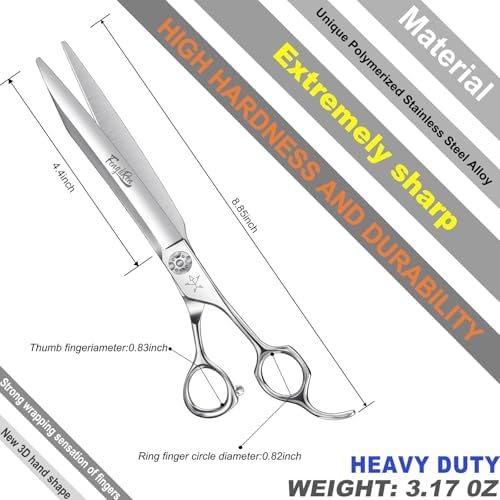 High-end Professional Dog Grooming Scissors Pet Grooming Shears 8 Inches - Image 2