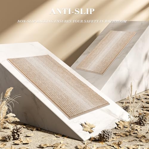 BSICPRO Bathroom Rugs Sets 2 Piece, Non Slip Boho Bath Mats - Image 5