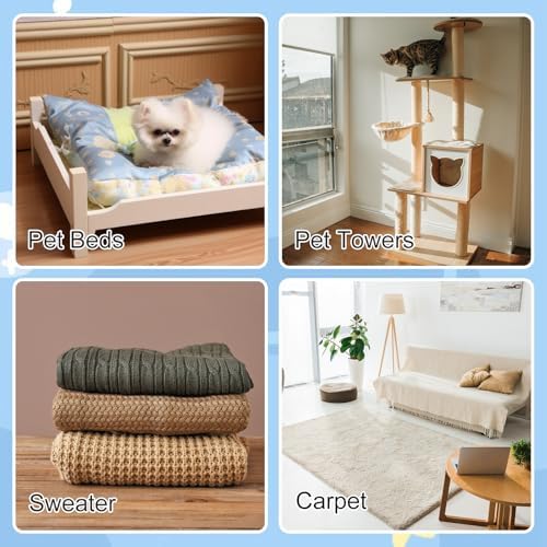Honeydak 3 Pcs Hair Remover Tool, Dog Cat Hair Remover - Image 5