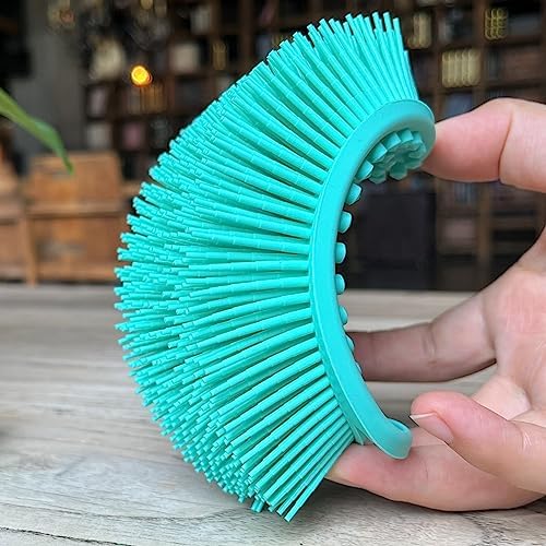 Premium Sensory Brush for Kids or Autism, Soft Silicone Body Scrubber, 2 in 1 - Image 4