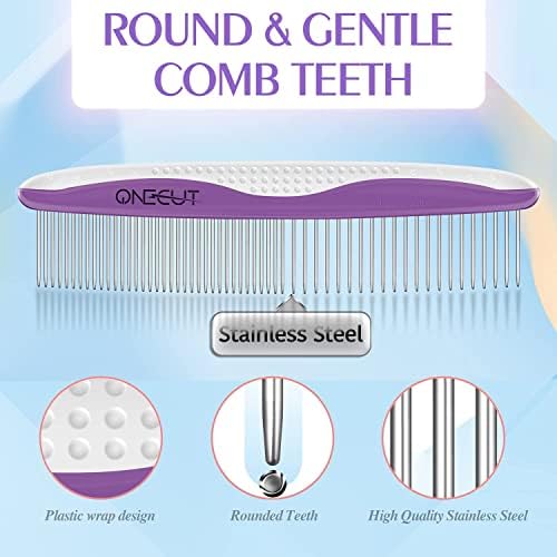 Dog Comb, OneCut Pet Grooming Tool - Image 2