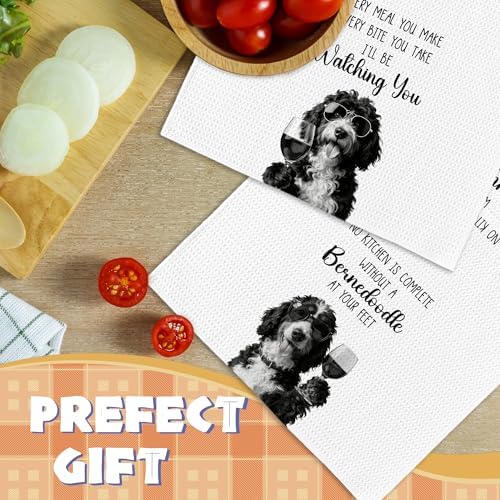 Dog Kitchen Towels Decor Set of 2 - Image 5