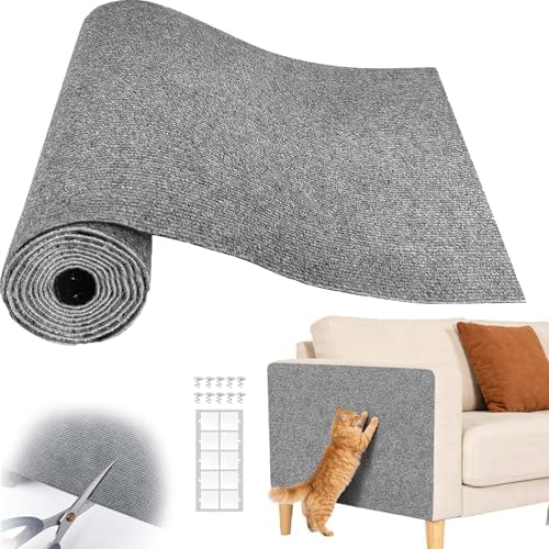 Cat Scratch Couch Furniture Protector Pad from Cat Claws, 39.3x15.8In by SREBAY