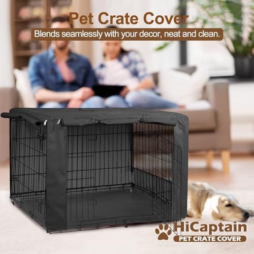 HiCaptain 48-Inch Dog Crate Cover - Image 6