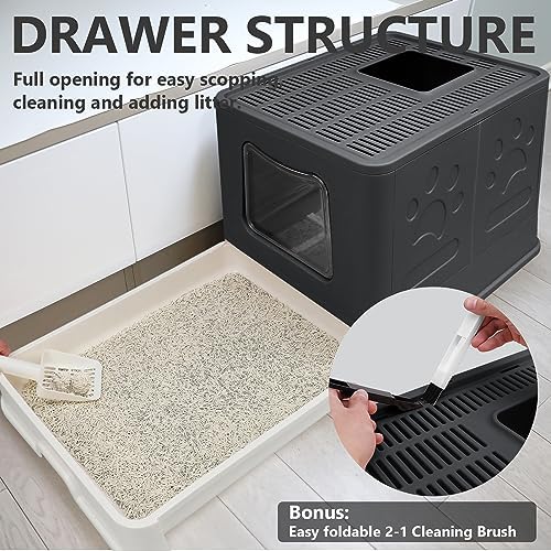 XL Foldable Cat Litter Box - Image 5