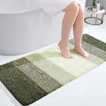 OLANLY Bathroom Runner Rug 40x20, Extra Soft Absorbent Microfiber Bath Rugs by OLANLY