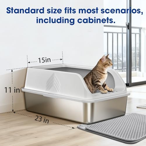 Stainless Steel Litter Box - Image 5