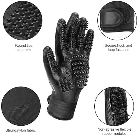 Dog Grooming Gloves – Shedding Gloves - Image 4