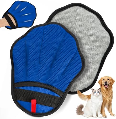 Pet Hair Removal Glove, Electrostatic Pet Hair Remover Glove by Unknown