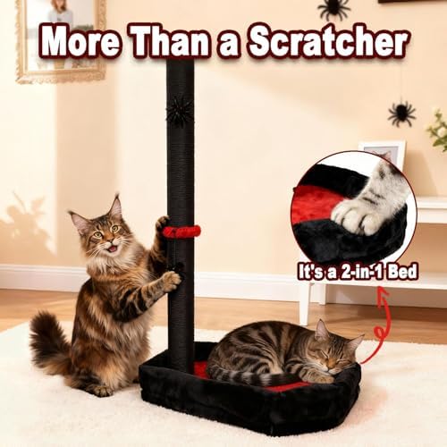Gothic Cat Scratching Post - Image 2