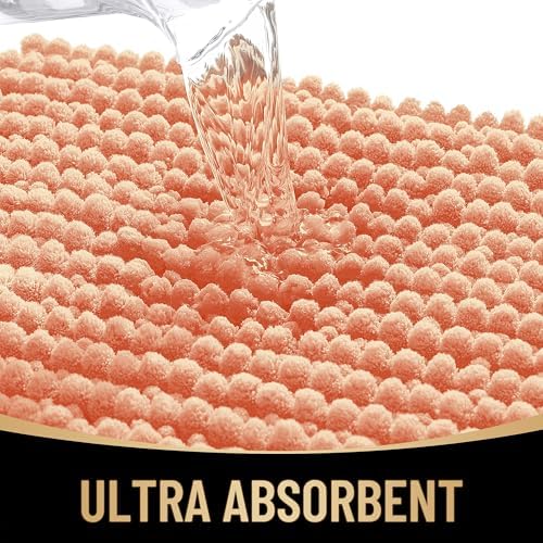 OLANLY Thick Chenille Bathroom Runner Rugs 44x24, Absorbent Bath Mat - Image 3