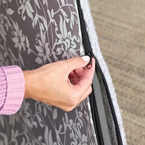 MidWest Homes for Pets Quiet Time Reversible Crate Pan Cover 30' Gray - Image 7