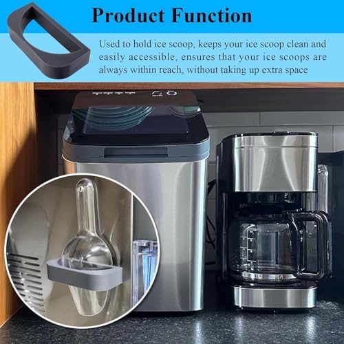 2 Pcs Upgrade Powerful Magnetic Ice Scoop Holder, Adjustable Multi-Angle - Image 4