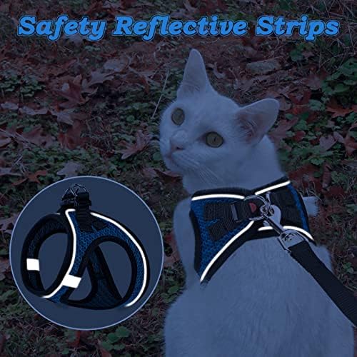 Cat Harness and Leash for Walking Escape Proof, Adjustable Kitten Vest Harness - Image 6