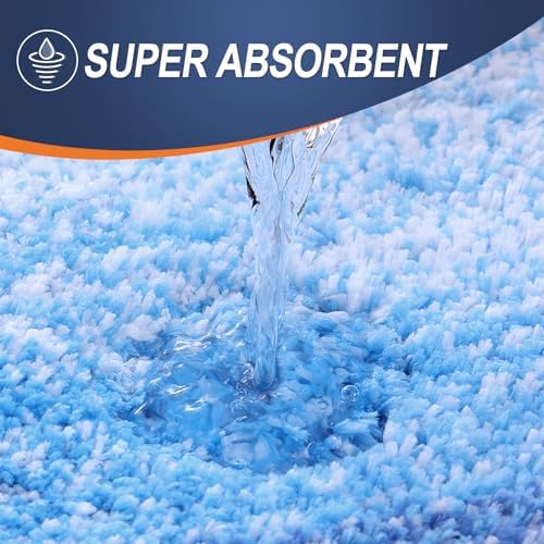 OLANLY Small Bathroom Rugs 28x18, Extra Soft Absorbent Microfiber Bath Rugs - Image 4