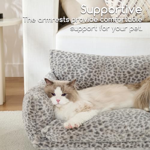 Hollypet Cat Bed Small Dog Orthopedic Couch Beds - Image 4