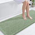 OLANLY Bathroom Runner Rugs 59x24, Extra Soft Absorbent Chenille Bath Rugs by OLANLY
