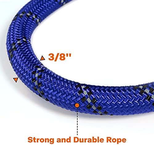 Taglory Rope Dog Leash for Small Medium Dogs, 5 FT Padded Handle - Image 3