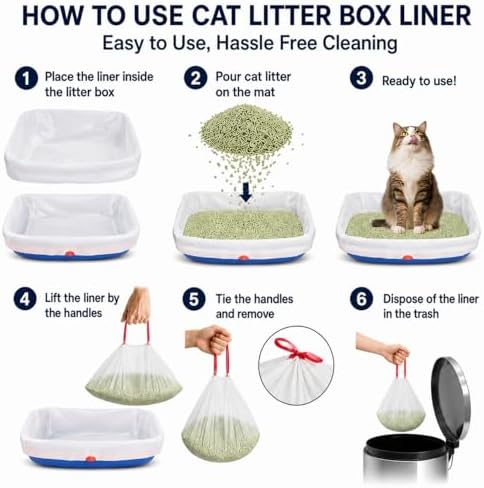 Jumbo litter box liners 30 Count Fits Most/Any Litter Boxes - Image 6