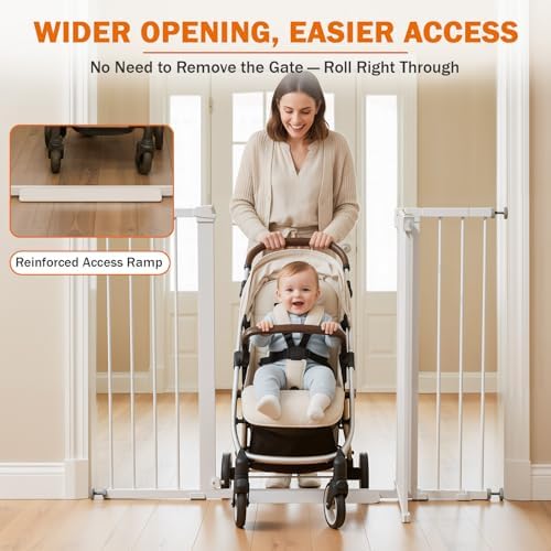 Mumeasy 36" Extra Tall Baby Gate - Image 4
