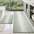BSICPRO Bathroom Rugs Sets 2 Piece, Non Slip Bath Mats by BSICPRO