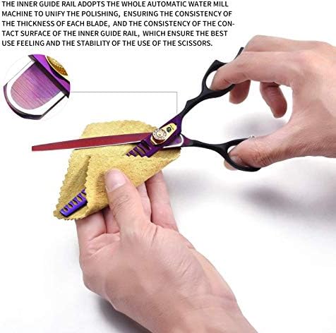 Purple Dragon Professional 7.0/8.0 inch Pet Grooming Hair Cutting Scissor - Image 4
