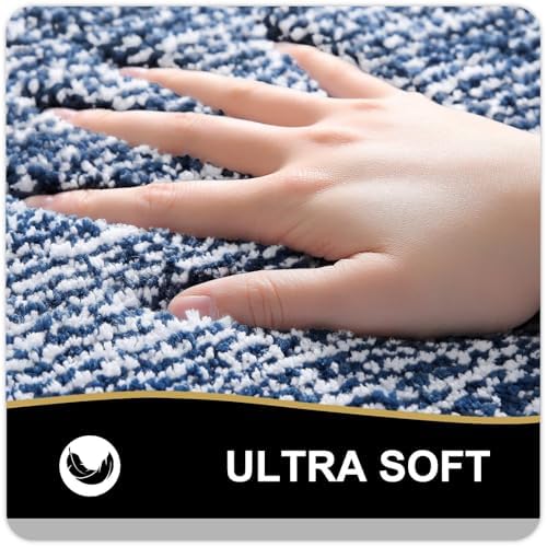 OLANLY Large Bathroom Rugs 40x32, Soft Absorbent Microfiber Bath Rugs - Image 2
