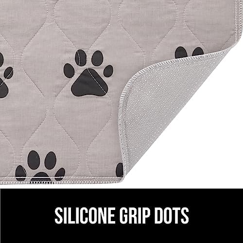 GORILLA GRIP Washable Puppy Pads, Slip Resistant Dog Crate Mat, 2 Pk - Image 4