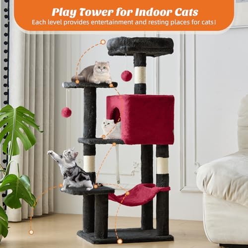 Sweetcrispy 44 Inch Cat Tree Tower - Image 2