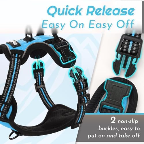 Eagloo Dog Harness for Small Dogs, No Pull Pet Vest - Image 6