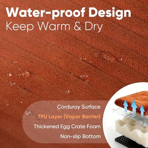 FUKUMARU Cute Dog Bed, Thickened Orthopedic Dog Sofa, Waterproof&Washable - Image 4