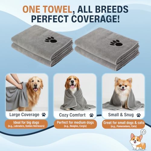 Dog Towel Keeps Your Pet Cozy After Every Use – Microfiber Towels - Image 4