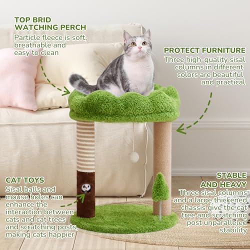 WOOCHPET 21" Small Cat Tree - Image 5