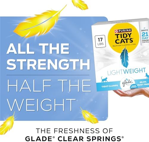 Purina Tidy Cats LightWeight Glade Clear Springs Litter, 17 lb - Image 4
