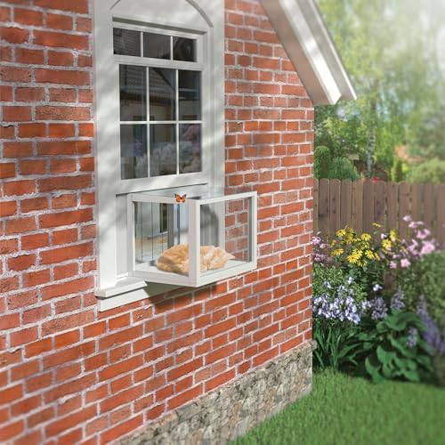 GDLF Cat Window Box, Mosquito Proof Cat Window Catio, Min Height 20" - Image 3