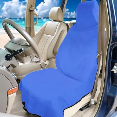 Waterproof Car Seat Cover Towel, Royal Blue - Image 2