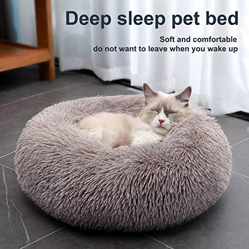 Nisrada Cat Beds for Indoor Cats, 15.7 Inch Small Cats Beds, Washable-Round Pet - Image 6