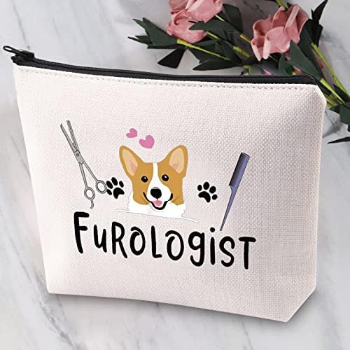 JYTAPP Furologist Funny Puppy Stylist Cute Dog Groomer Cosmetic Bag Dog Groomer - Image 6