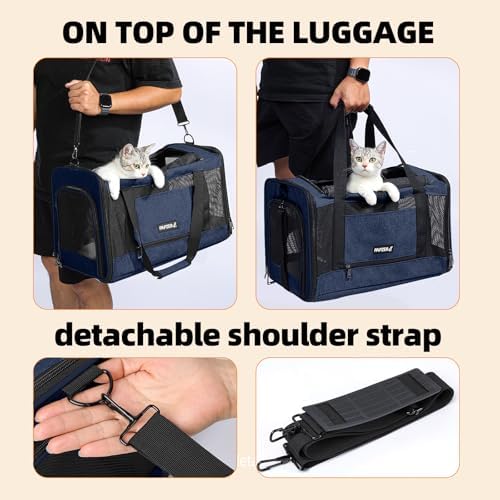 Cat Carrier Soft-Sided Travel Bag - Image 6