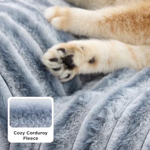 Bedsure ComfyFleece® Shown on TV Fluffy Cat Couch - Image 4
