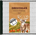 Deer Fence Netting, Plastic Mesh Fence 6.5x50ft, Reinforced Edges 55gsm Heavy by Unknown