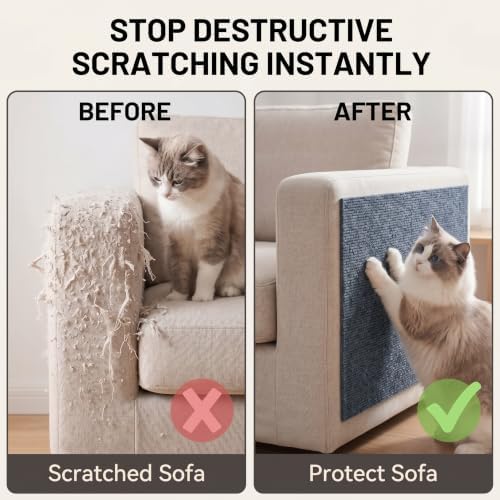 Self Adhesive Cat Scratching Mat - Image 2